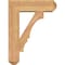 Ekena Millwork Balboa Craftsman Smooth Bracket w/ Offset Brace, Western Red Cedar, 7 1/2"W x 24"D x 32"H BKT0806X24X32BOA04SWR - alternate 2